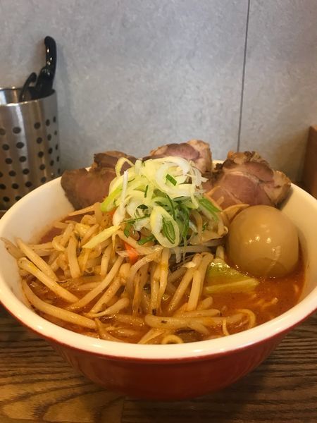 「一徹ラーメン屋 大盛り 味玉」@初志貫徹の写真