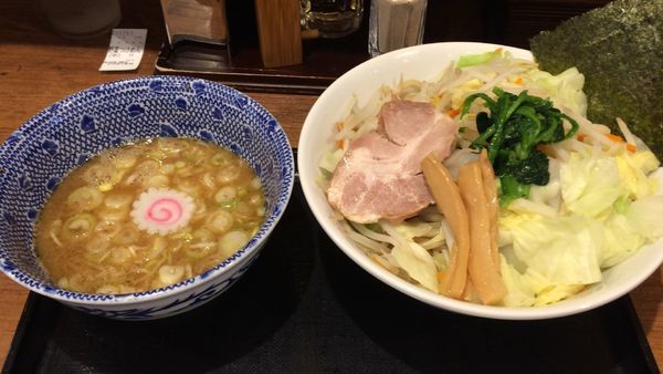 「野菜つけめん」@舎鈴 池袋東口店の写真
