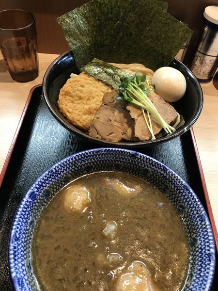「5週年記念 限定 らー麺土俵鶴嶺峰KAI～海～ 特製」@らー麺土俵 鶴嶺峰の写真