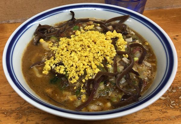「南三陸ネギSPラーメン(20食限定)900円」@口樂の写真