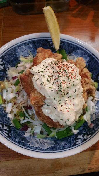 「タル鶏からまぜまぜ(11月限定)」@まぜまぜムタヒロの写真