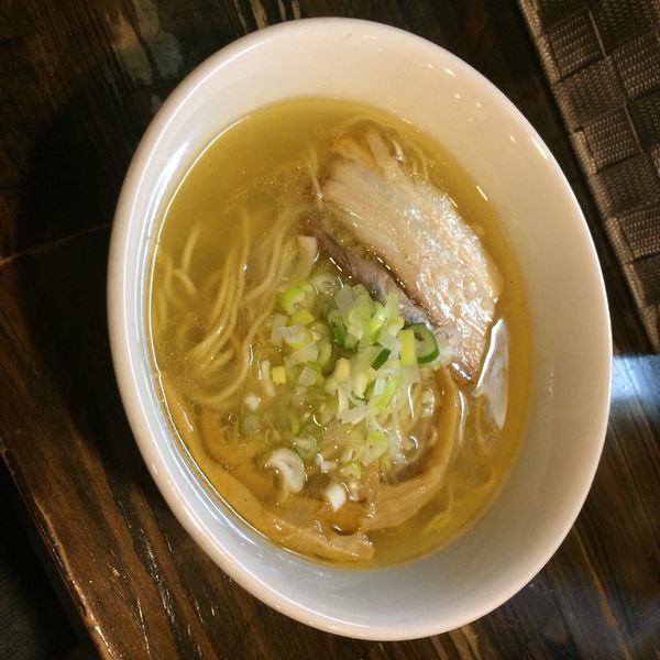 「塩らーめん」@麺堂 稲葉 Kuki styleの写真
