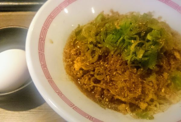 「汁なし坦坦麺（追い飯無料）」@らあめん 広の写真