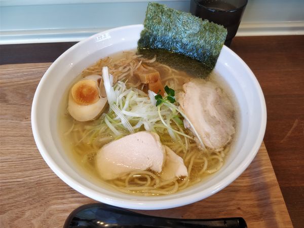 「塩とりそば￥800＋チャーシュー飯　小￥280」@麺屋 冽 -RETSU- 上尾店の写真