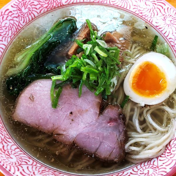 「塩ラーメン」@無化調らぁめん 山吟の写真