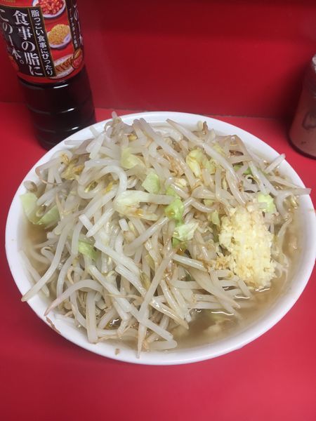 「小ラーメン ヤサイ➕ニンニク➕カラメ」@ラーメン二郎 千住大橋駅前店の写真