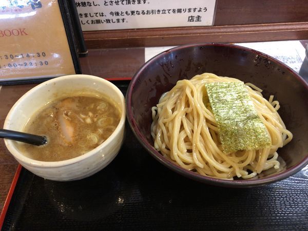 「カレーつけ麺 中」@らーめん えん者の写真