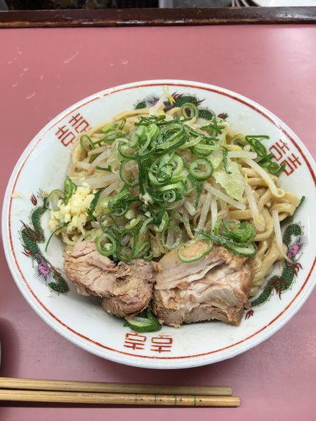 「汁なし塩ラーメン」@ラーメン荘 おもしろい方への写真