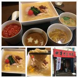 二星と四種の糀つけそば 950円