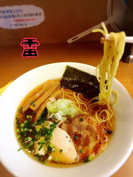 「あご出汁そば￥730」@麺屋 雷 鶏’sの写真