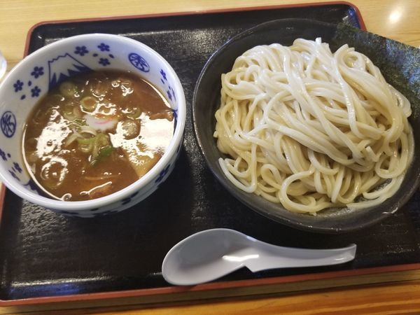 「つけ麺大盛　ミニチャーハン」@大勝軒 ○秀 富士宮店（2号店）の写真