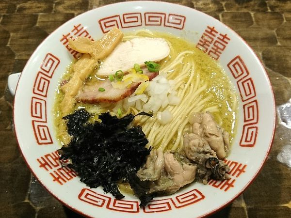 「【限定】濃厚牡蠣そば」@特級鶏蕎麦 龍介の写真