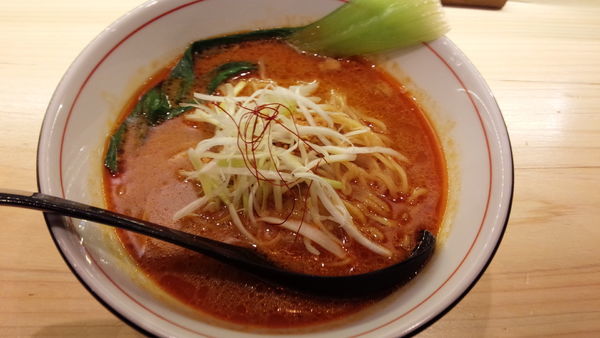 「カレー担々麺大盛り」@四条富小路 麺屋虎杖 有楽町の写真