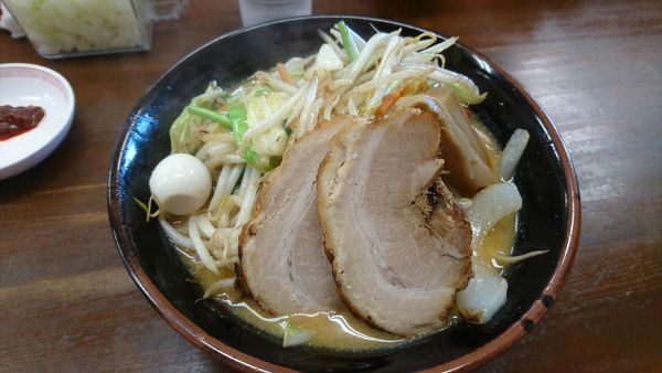 「豚骨味噌らーめん　880円」@横浜家系ラーメン 藤家の写真