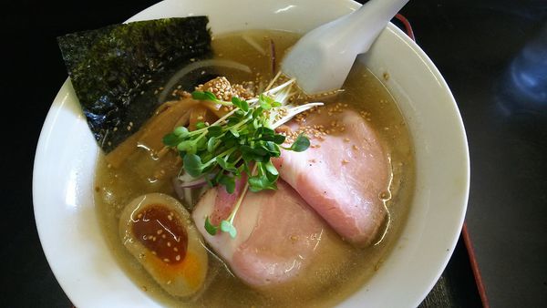 「煮干しらーめん 塩」@奥久慈ラーメン なかざわの写真