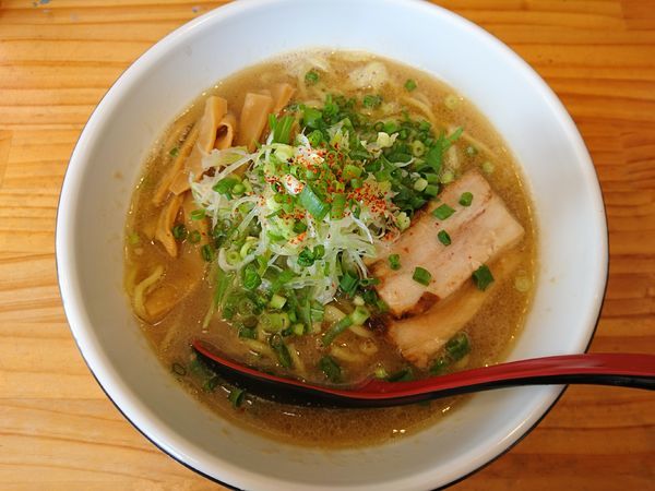 「からっ風かさね味（醤油、硬め）」@中華麺酒家 からっ風の写真