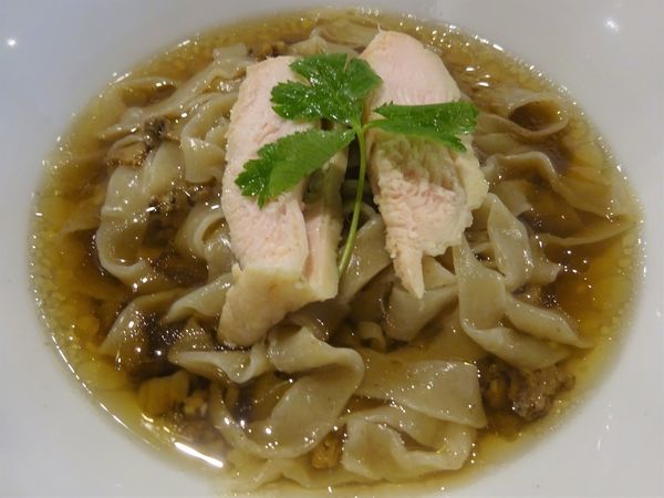 「ポルチーニ香る新麦そば　　1080円」@らぁ麺 やまぐちの写真