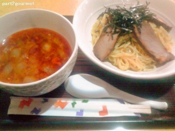 「勝浦タンタンつけ麺+チャーシュー (900円)」@JAOの写真