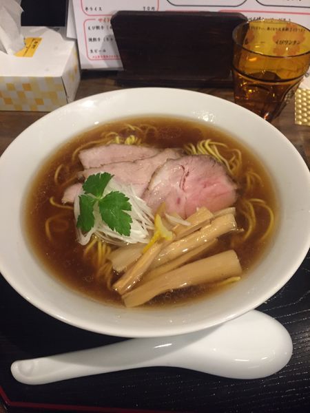 「煮干し中華そば」@長野らぁ麺 さくら木の写真