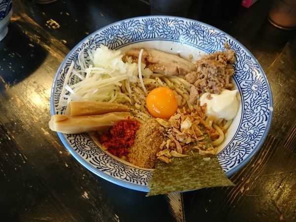 「まぜそば(並)」@狼煙 〜NOROSHI〜の写真