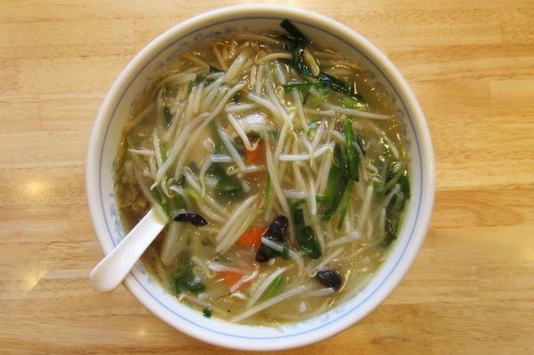 「もやしラーメン」@ぎょうざの満洲 せんげん台駅店の写真