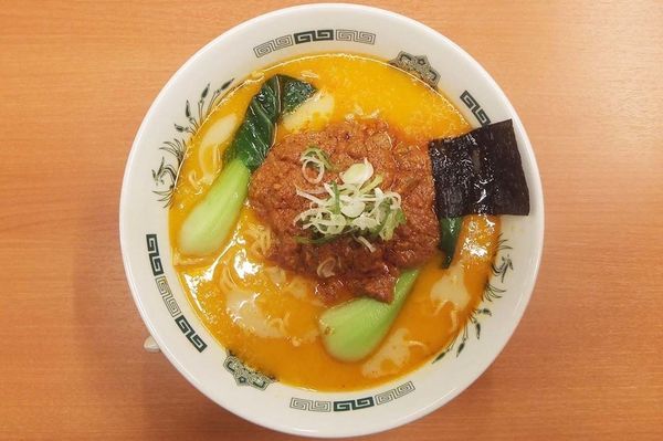 「担々麺(大盛り)」@日高屋 せんげん台駅ビル店の写真