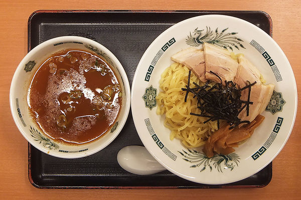 「和風つけ麺」@日高屋 せんげん台駅ビル店の写真