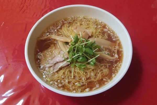 「ラーメン(大盛り)」@中華料理 喜の写真