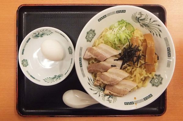 「汁なしラーメン(油そば)」@日高屋 せんげん台駅ビル店の写真