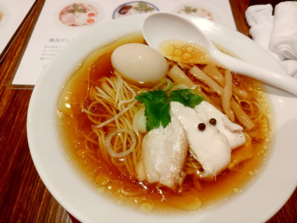 「鶏だし生醤油そば　750円」@だし廊 -DASHIRO-の写真