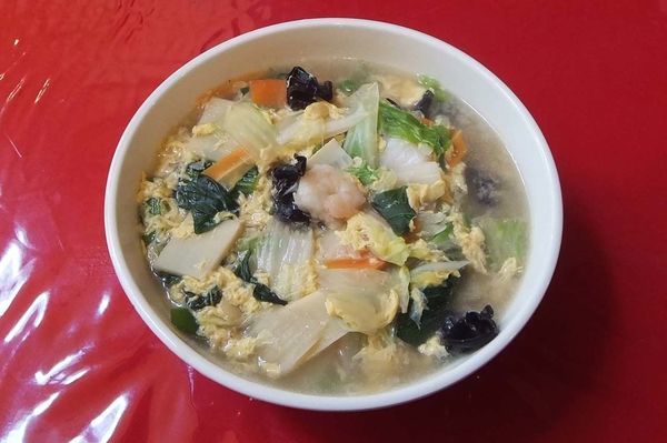 「五目そば(大盛り)」@中華料理 喜の写真