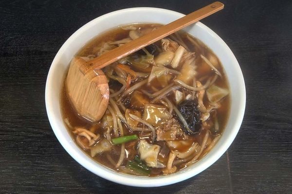 「あんかけらーめん(大盛り)」@ラーメンじょっぴん亭の写真