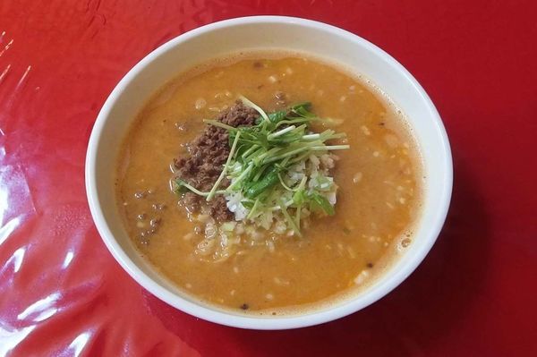 「担々麺(大盛り)」@中華料理 喜の写真