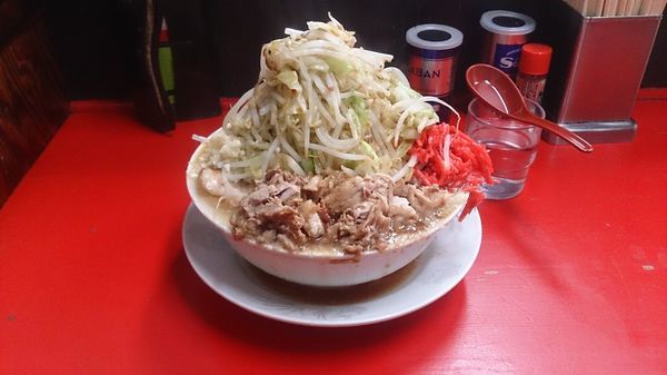 「鳥塩らーめん880円+ほぐし豚50円」@豚男 -BUTAMEN-の写真