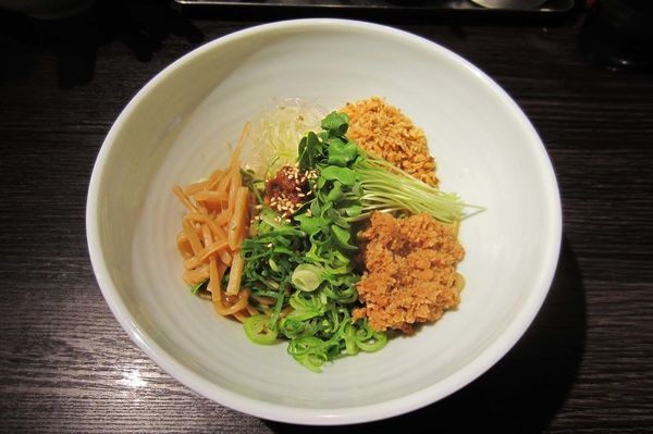 「まぜそば」@鶏そば 雫一 大袋店の写真