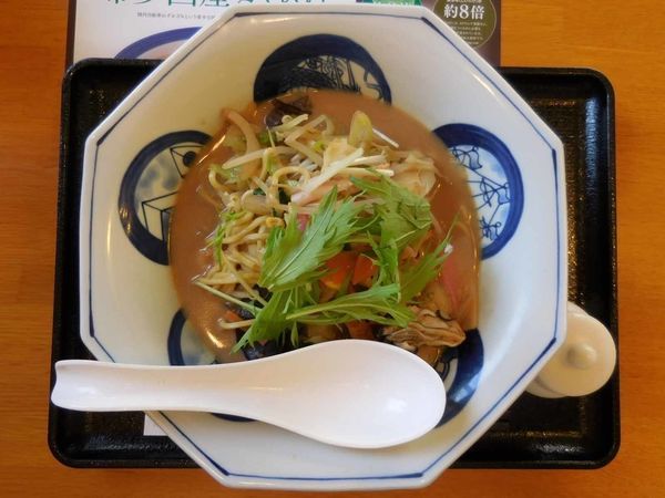 「海鮮ちゃんぽん 黄金味噌(レギュラー)」@長崎ちゃんぽんリンガーハット 埼玉せんげん台店の写真