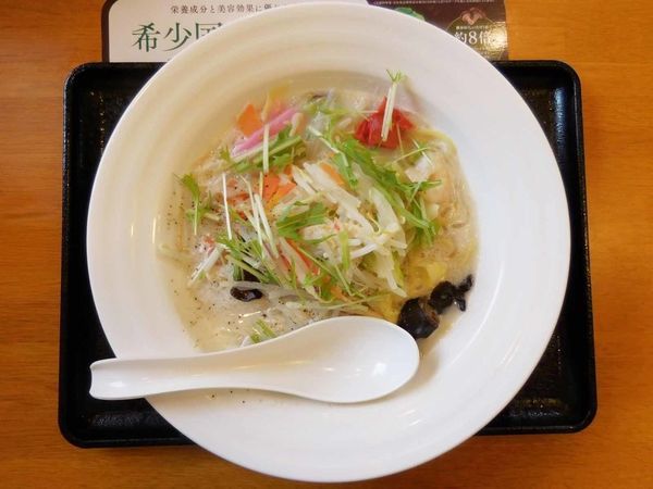 「海藻めんと豆乳のヘルシーちゃんぽん」@長崎ちゃんぽんリンガーハット 埼玉せんげん台店の写真