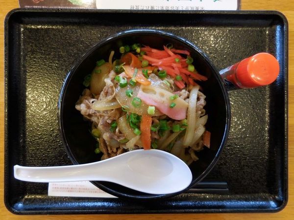 「牛・がっつりまぜめん」@長崎ちゃんぽんリンガーハット 埼玉せんげん台店の写真