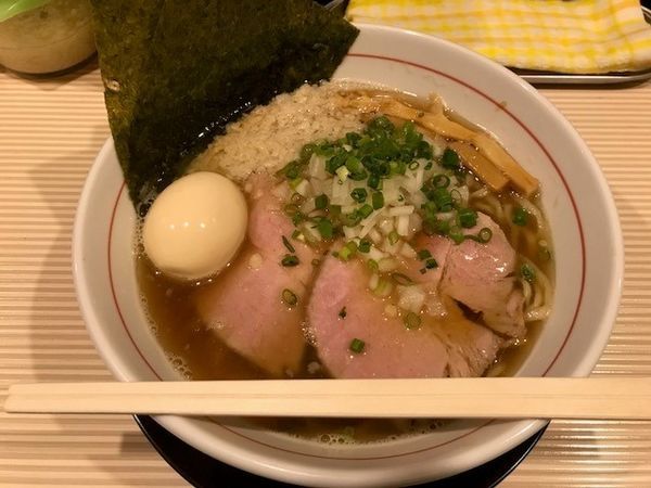 「特製煮干しそば」@ラーメン ポール亭の写真