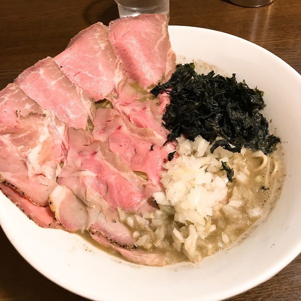 「極･煮干しそば塩＋チャーシュー」@麺屋SOの写真