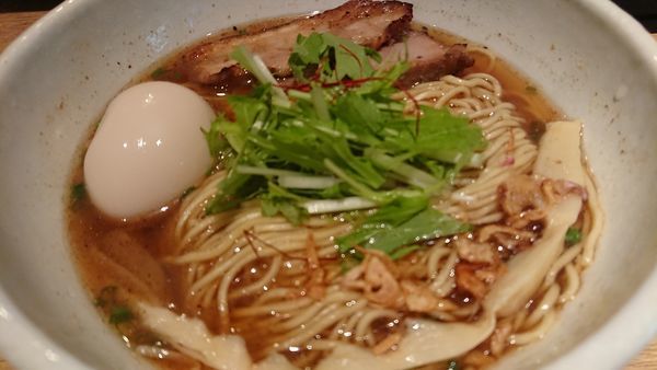 「味玉ラーメン大盛(醤油)」@麺屋宗 -sou- 中目黒店の写真