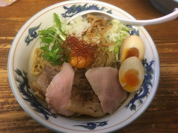 「特製油そば950円」@くじら食堂の写真