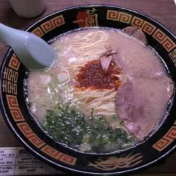 ラーメン+半替玉