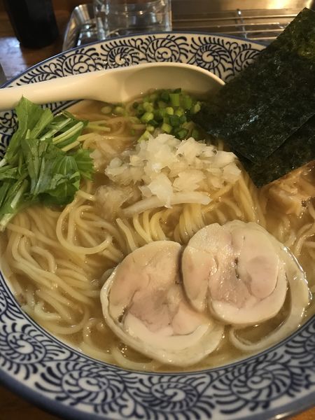 「濃厚鶏白湯ラーメン」@濃厚鶏白湯らーめん 麺屋一楽の写真