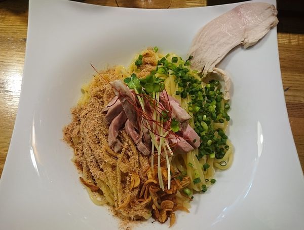 「ねぎ油そば（塩）」@麺庵 小島流の写真