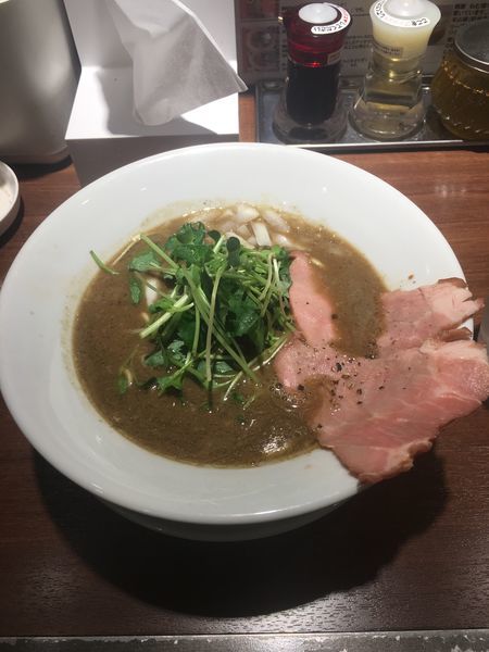 「濃厚烏賊煮干中華そば（醤油）」@麺屋 ねむ瑠の写真