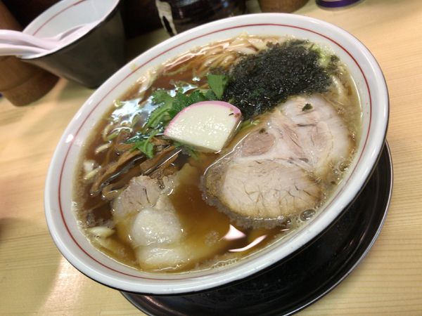 「煮干し中華そば」@我的中華そば 机上の空論。の写真