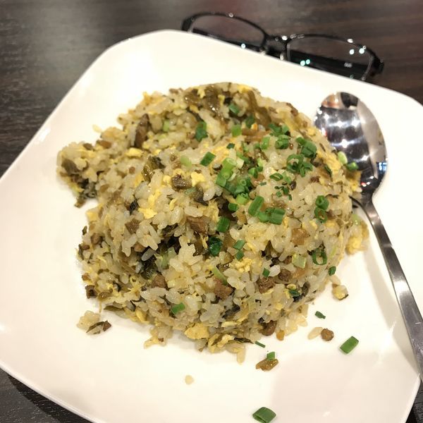 「高菜肉味噌炒飯」@四川麻辣火鍋 天府 鶴見店の写真