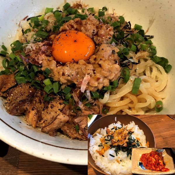 「納豆そば」@まぜそば専門店 モグの写真