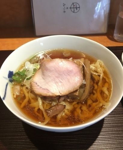 「醤油を手もみ麺で ¥750」@麺 みつヰの写真